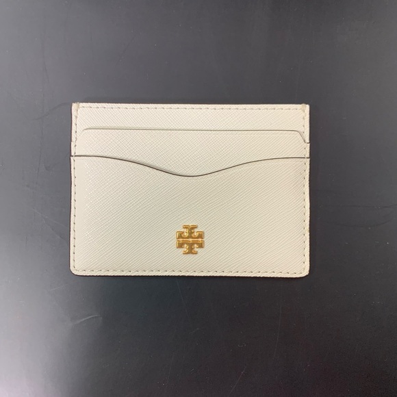 Tory Burch EMERSON SLIM CARD CASE IVORY - Picture 8 of 8